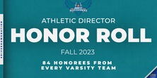 85 Named to Fall 2023 AD Honor Roll
